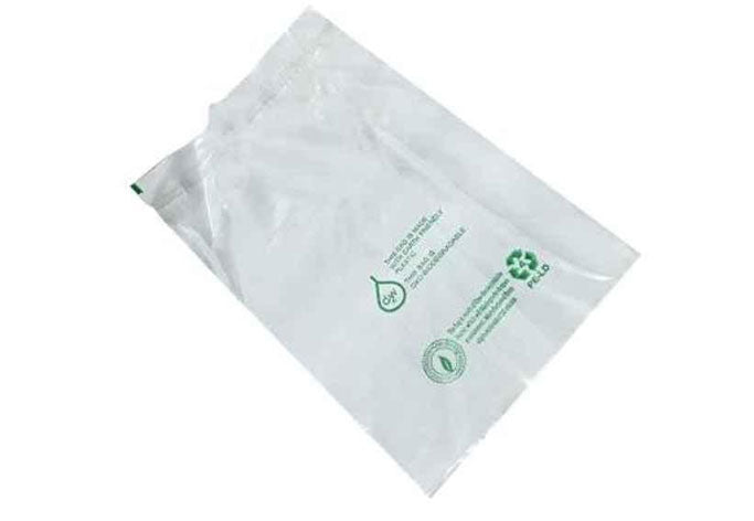 CPCB Printed Oxo-Biodegradable Plain LDPE Courier Bags Without POD - 75 Micron (Pack of 5000 Pcs)