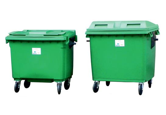 Compactor Compatible Dustbin 1100Ltr