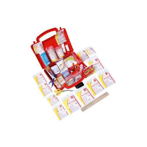 First Aid Workplace Kit Medium - Plastic Box Wall Mounted - 110 Components