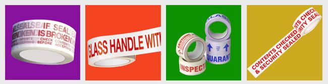 Pre-Printed Message Tape - 48 mm - 72 rolls