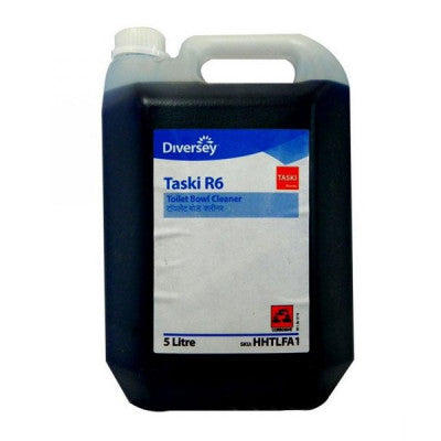 TASKI R-6 Toilet Bowl Cleaner (Pack Size - 2 x 5 ltr)