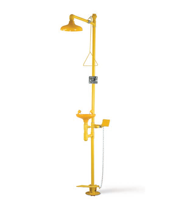 GI Shower Cum Eye Wash (Hand/Foot Operated)