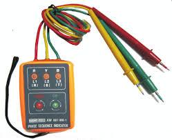 Phase Sequence Indicator Operating Voltage 60-600V AC