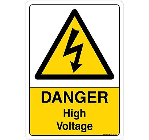 Danger: High Voltage Sign