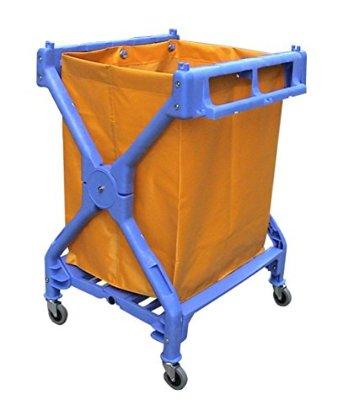 X Shape Plastic Laundry Cart