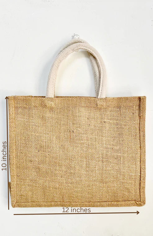 Jute Bags Without Zip (Pack of 10)