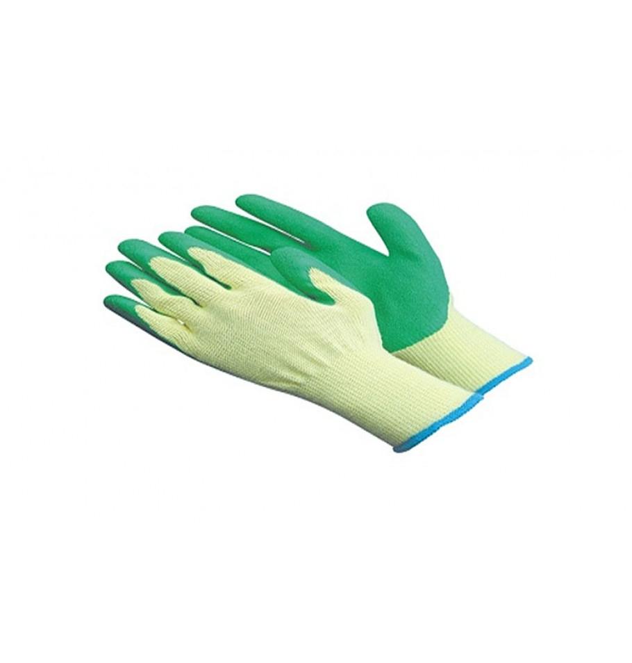 Cut resistant knitted handgloves