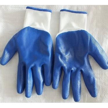 Full dip nitrile coated hand gloves