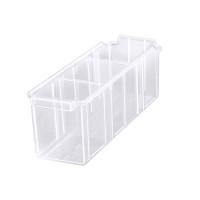 Transparent Panda Bins with Partitions PSB-300