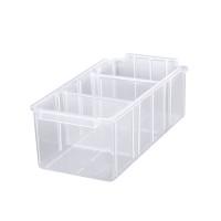 Transparent Panda Bins with 3 Partitions 500