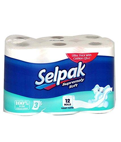 Selpak Toilet Tissue Paper 3 ply