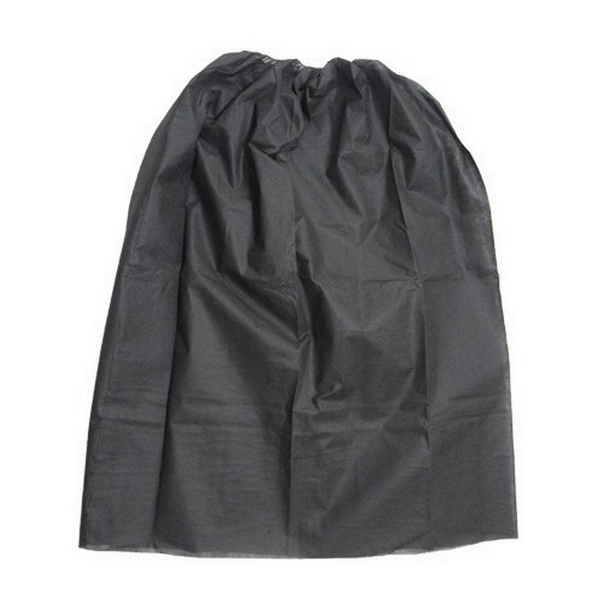 Non Woven Disposable Black Facial Gown - Pack Of 50