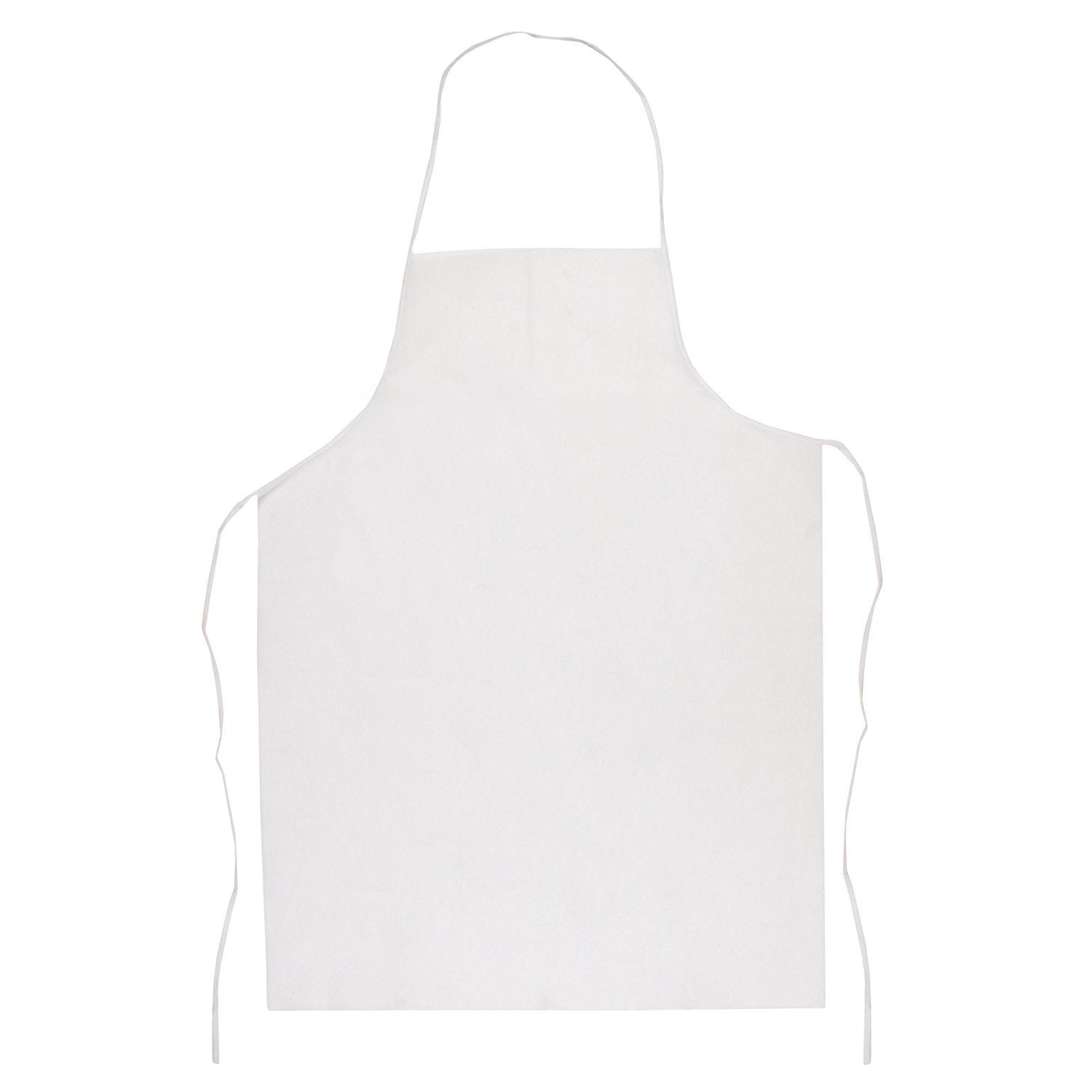Disposable white Apron - Pack of 50
