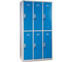 6 Door Locker With Lock