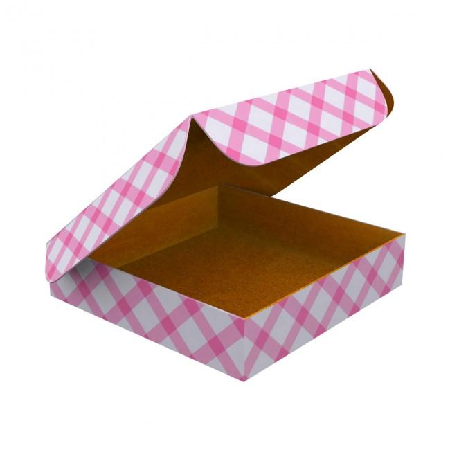Pizza box 8 x 8 x 2 Inches  3 ply 100 PCS Corrugated Printed