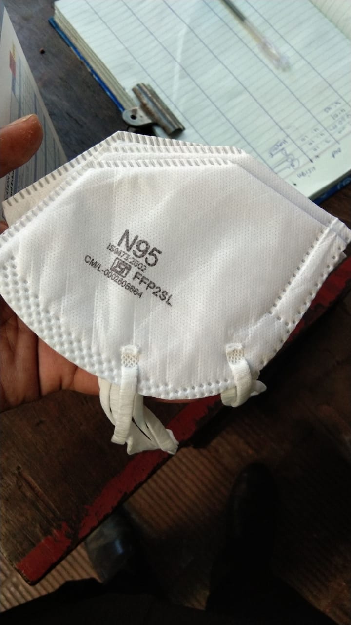 N95 Face Mask Plain