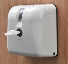 Abs White Center Pull Paper Dispenser