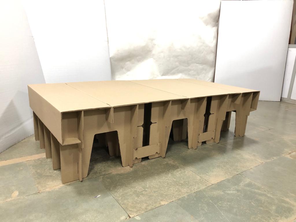 Cardboard Beds for COVID-19