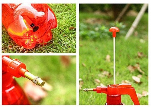 Transparent colored Chemical Sprayer Portable Pressure Garden Spray Bottle Plant Water