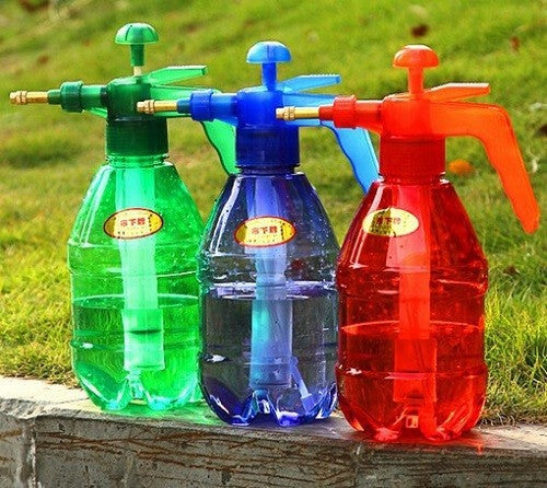 water spray bottle for garden Transparent colored Chemical Sprayer Portable Pressure Garden Spray Bo — Supplify