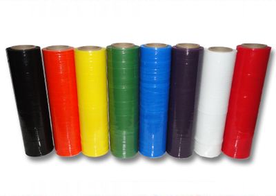 Colour-code stretch film