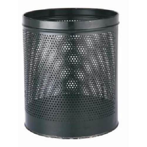 Mild steel coated perforated bin