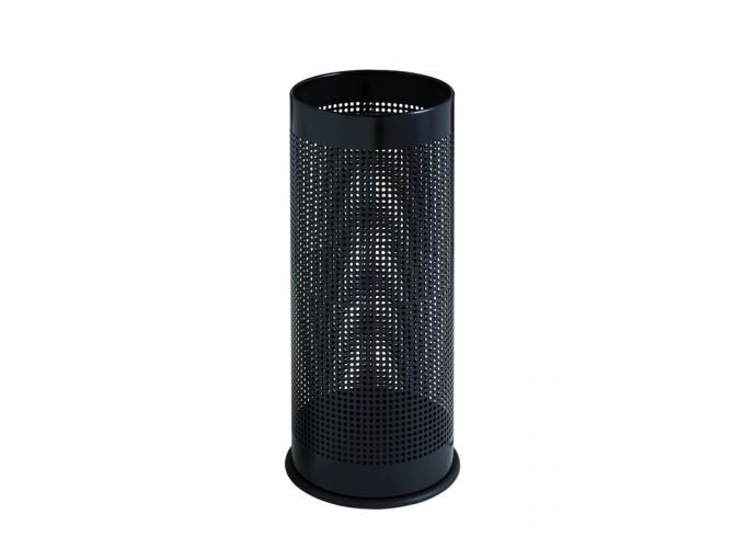 Mild steel coated perforated bin