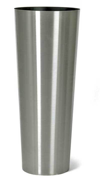 Stainless steel tall planters