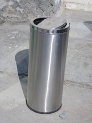 Stainless steel small swing bin