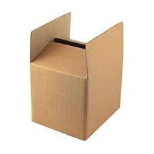 7 Ply Brown Cube Box (PACK OF 50)