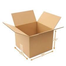7 Ply Brown Cube Box (PACK OF 50)