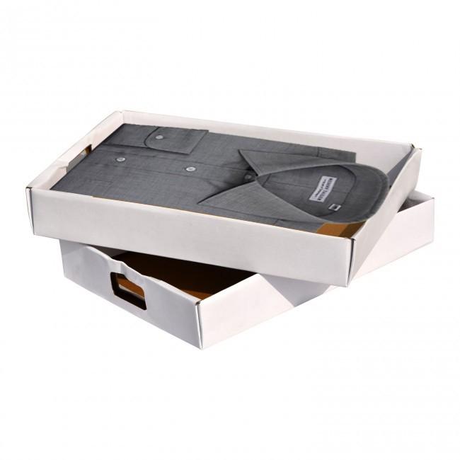 Shirt Box 14.00 X 9.00 X 2.25 Inches 100 Pieces Corrugated White