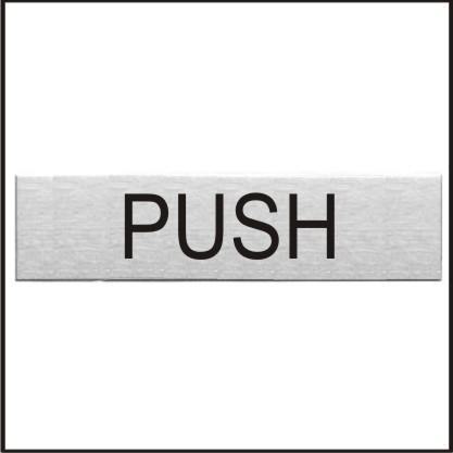 Aluminium Push Sign Board