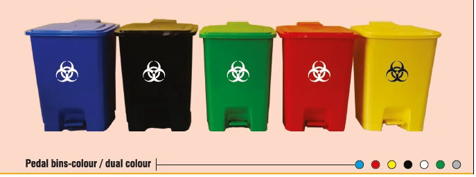 Handsfree pedalbin for Covid waste (15 liter)