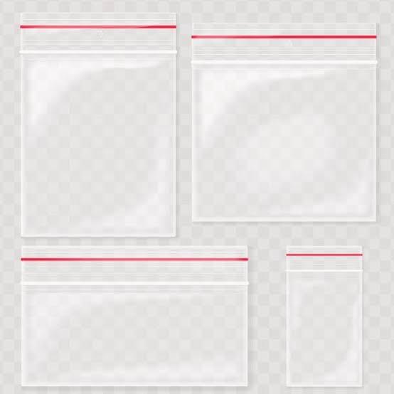 Zip Lock Bag Transparent ( (Pack of 1000 51-micron)