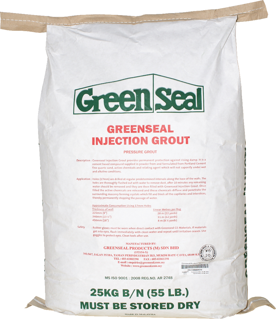Greenseal Injection Grout