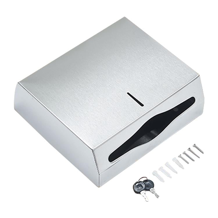 Stainless Steel Multifold Mini Hand Tissue Paper Dispensers (Silver)