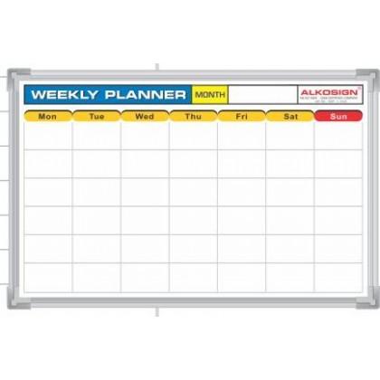 Weekly Planner- Horizontal