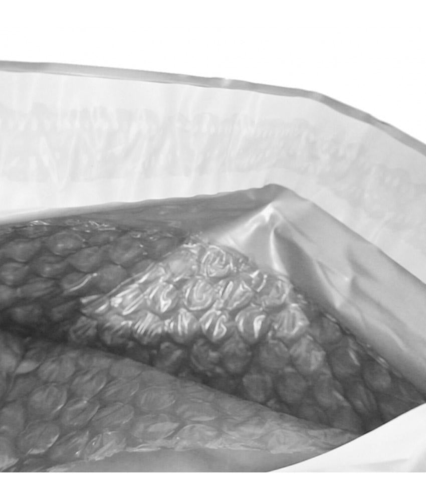 Tamper proof bags with bubble wrap