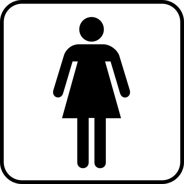 Ladies Toilets Passenger Vessel And Terminal Sign Board
