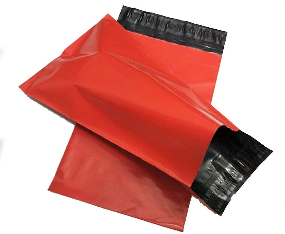 50 Micron Coloured Non Printed Plain Courier Bag
