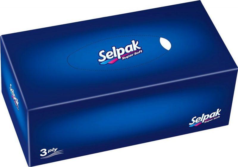 Selpak Facial Tissue Box Maxi -3 ply (PACK OF 5)