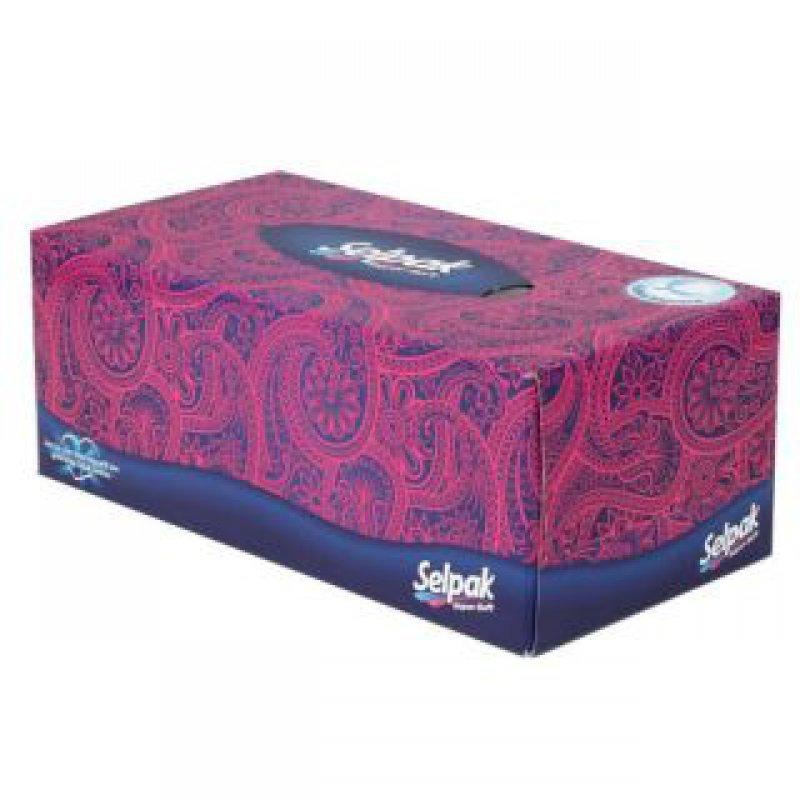 Selpak Facial Tissue Box Maxi -3 ply (PACK OF 5)