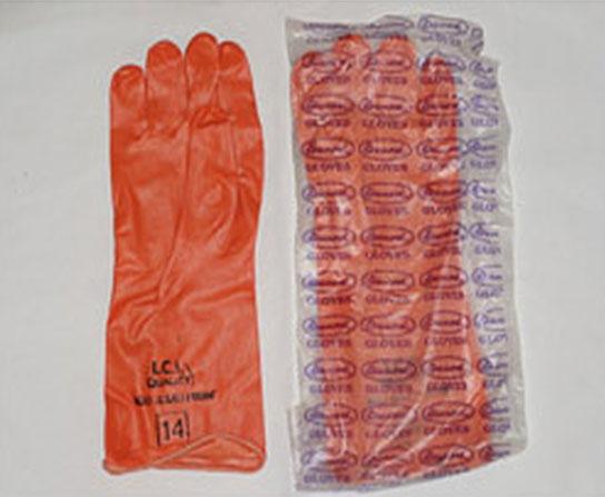 Acid Alkali Proof rubber handgloves