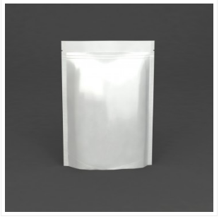 Matt Gold Stand Up Pouch With Zipper 500gm