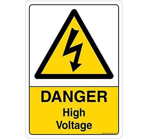 Danger: High Voltage Sign
